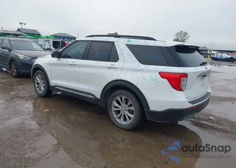 2021 Ford Explorer Xlt z USA, uszkodzony, nr VIN 1FMSK7DH2MGA04796